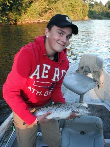 27-inch lake run brown trout