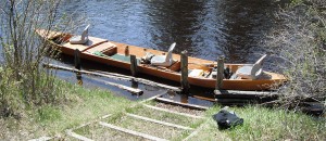 Traditional Au Sable River Boat